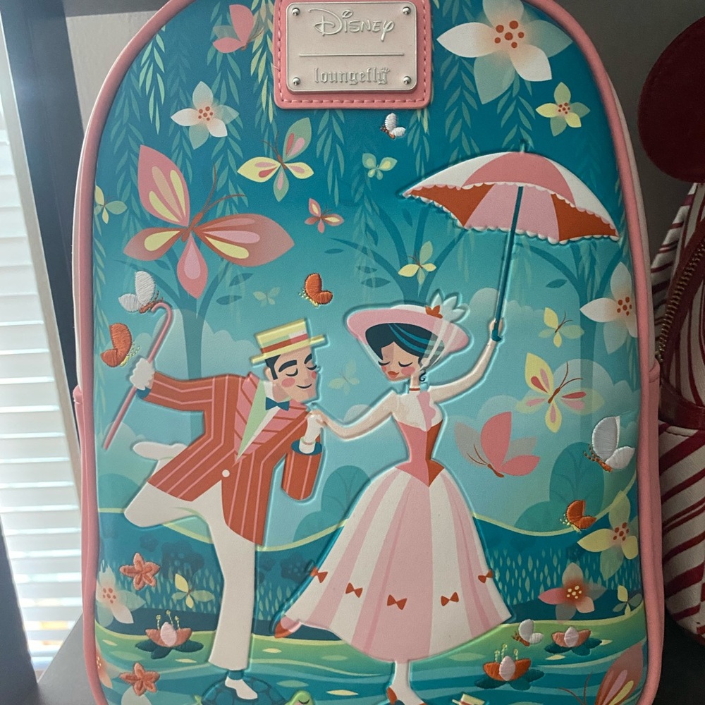 Mary Poppins Disney Loungefly Backpack Jolly Holiday